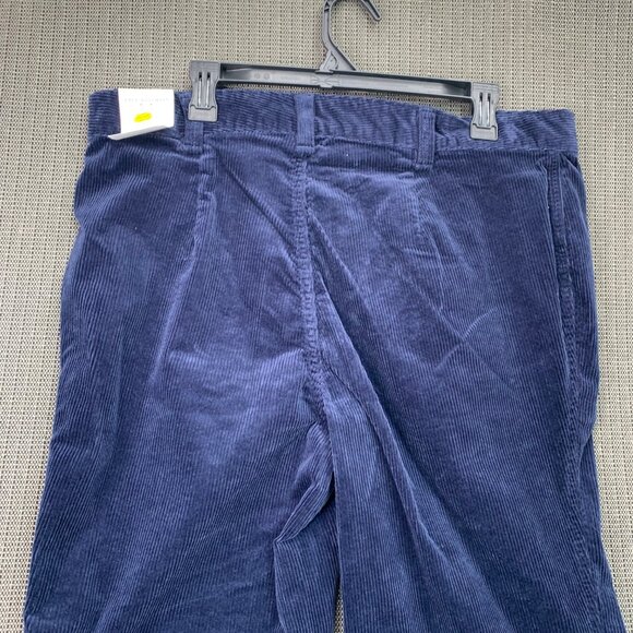 Free Assembly Navy Corduroy Flare Pants Size 18 - Picture 4 of 10
